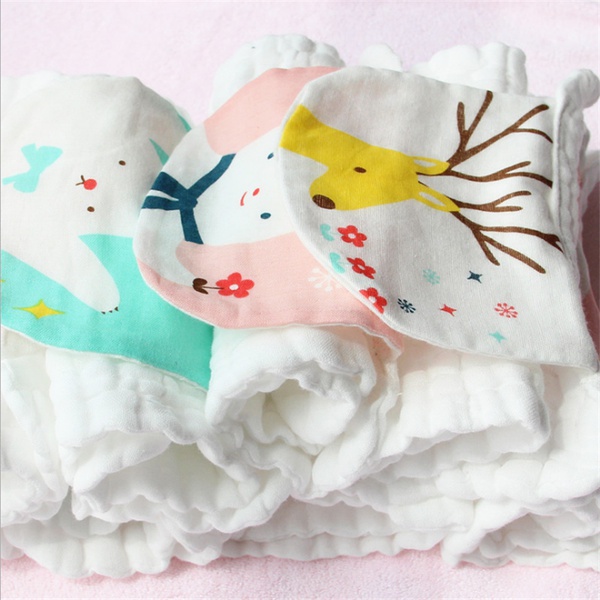 2-piece Cartoon Baby Sweat Absorbent Towels