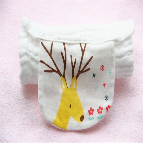 2-piece Cartoon Baby Sweat Absorbent Towels