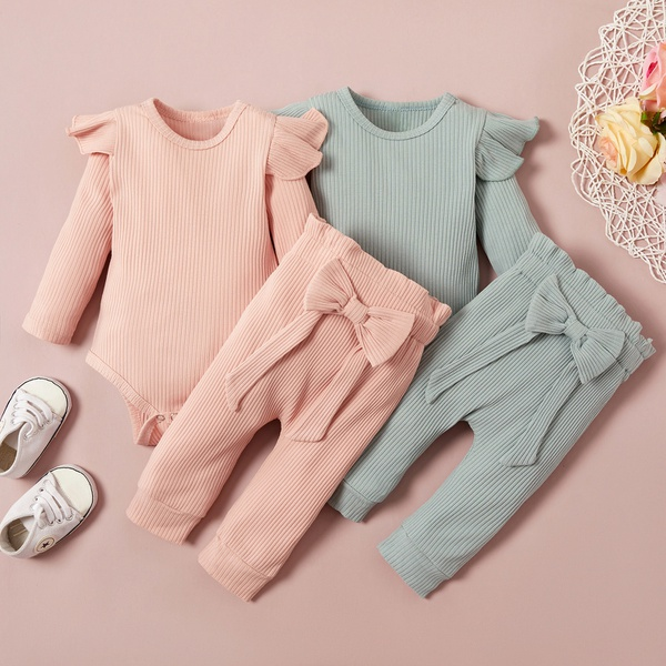 2pcs Baby Girl Casual Sets