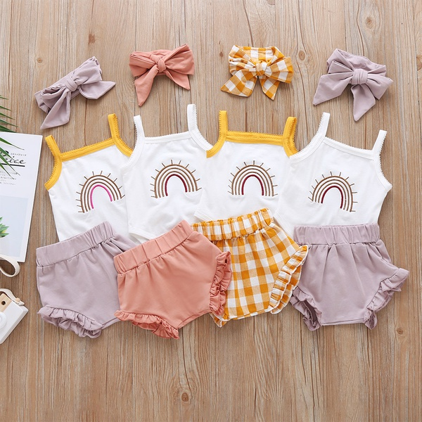 Baby Girl Sweet Rainbow Sets