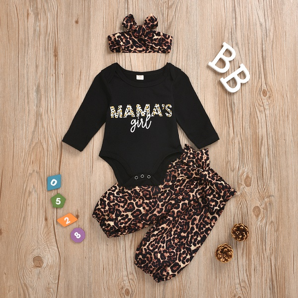 Baby Girl Leopard Sets