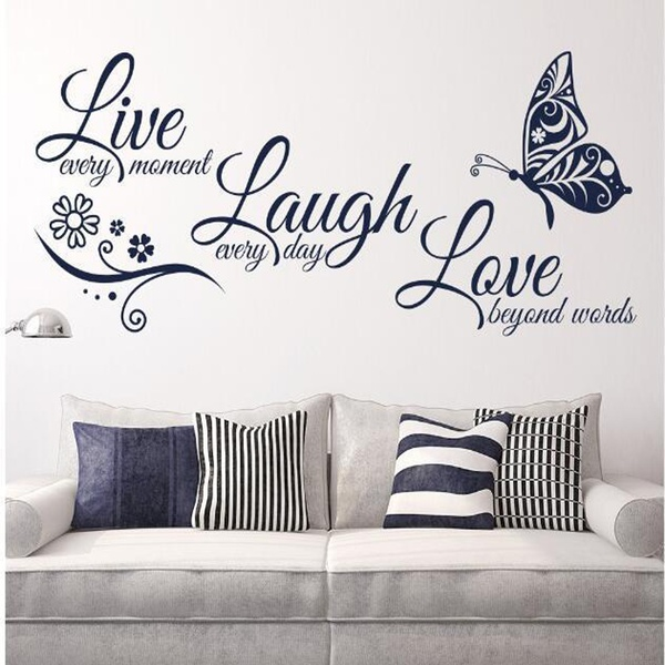 “Live Laugh Love” Wall Sticker
