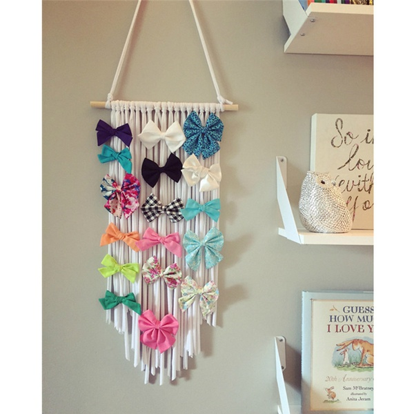 Hair Accessories Wall Hanging for Children’s Bedroom