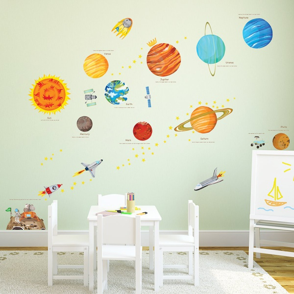 Interstellar Planets Wall Decor Home Decoration