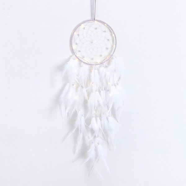 Handmade Feather Tasseled Dreamcatcher Room Decor