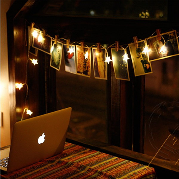 20 Pcs Led Star Design Light String