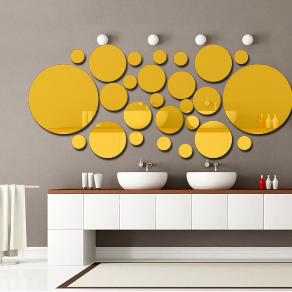 Circular Pattern Design Mirror Decor Wall Decor