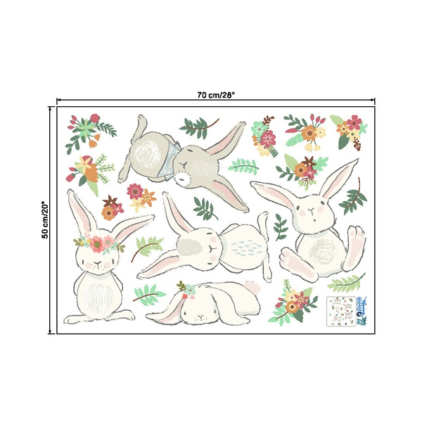 Cute Rabbit Wall Decor