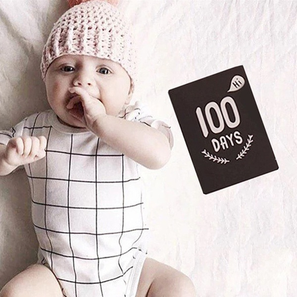 20 Pcs Baby’s First Year Commemorative Card Photography Decoration Props