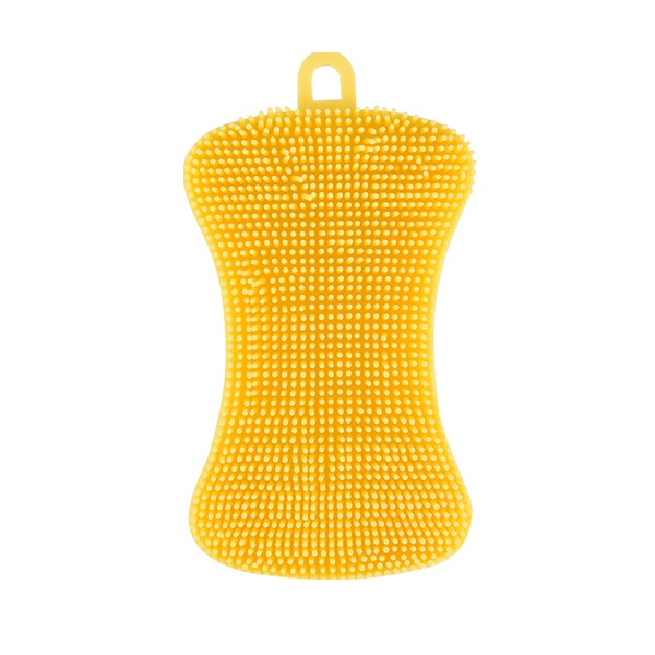 Silicone Sponge Dish Washing Kitchen Scrubber