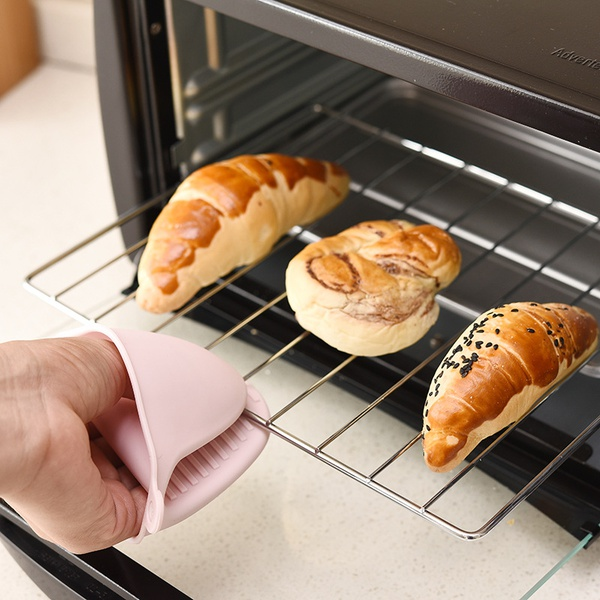2 Pcs Silicone Heat Resistant Gloves