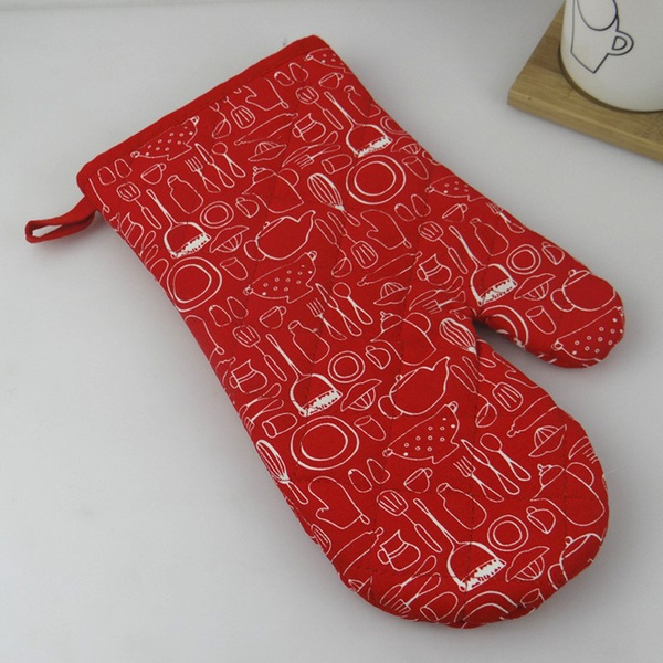 Kitchen Baking Gloves Microwave Oven Gloves Heat Shield