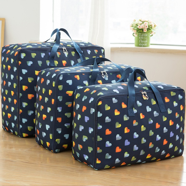 3pcs Cloth Organize Set Storage Bags 210D Foldable Waterproof Oxford Fabric Shell