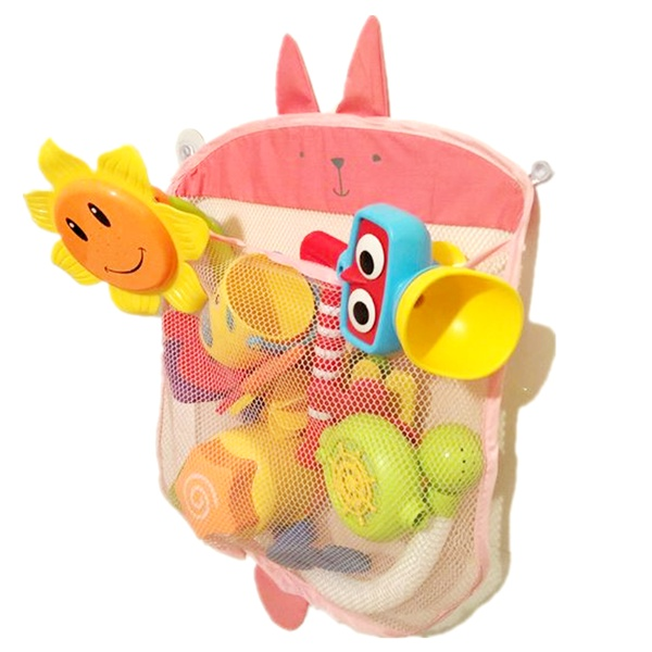 Mesh Fabric Multi-purpose Cartoon Bathroom Storage Hang Bag