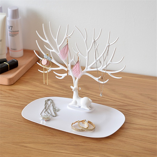 Antler Design Earrings/Necklace Organizer