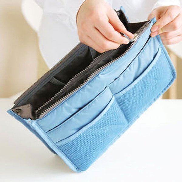 Portable Zipper Closure Storage Bag
