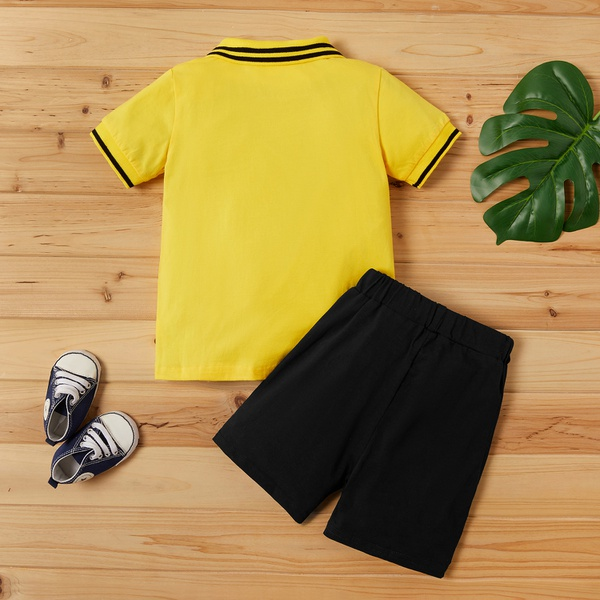 2-piece Baby / Toddler Boy Solid Top and Shorts Sets