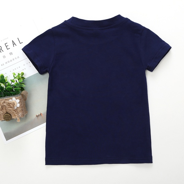 Lovely Tractors Print Short-sleeve Tee for Baby and Toddler Boys