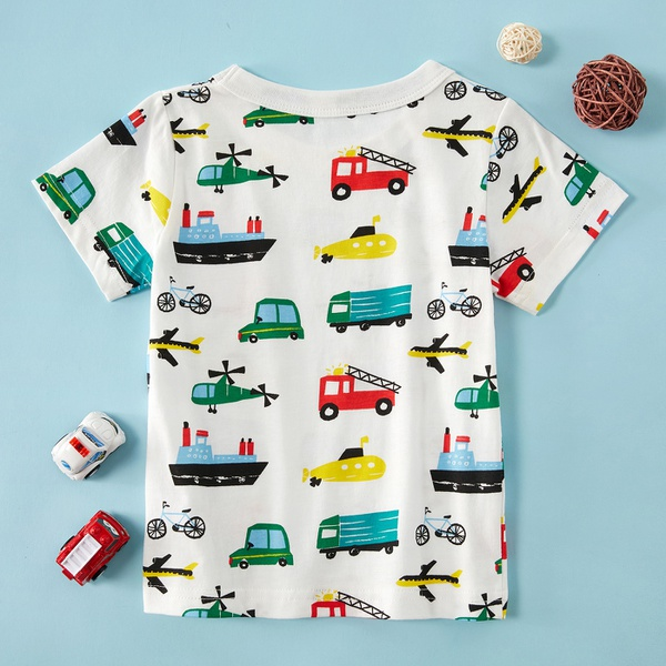 Baby / Toddler Boy Car Print Tee