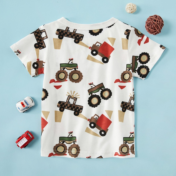 Baby / Toddler Boy Car Print Tee