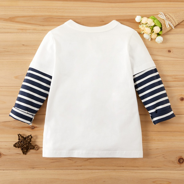 Baby / Toddler Cute Letter Print Long-sleeve Tee
