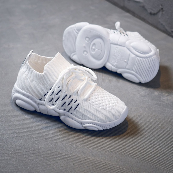 Toddler Boy / Girl Trendy Solid Mesh Breathable Athletic Shoes