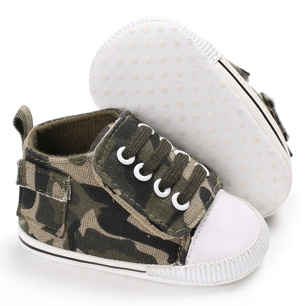 Baby / Toddler Boy Trendy Camouflage Canvas Shoes