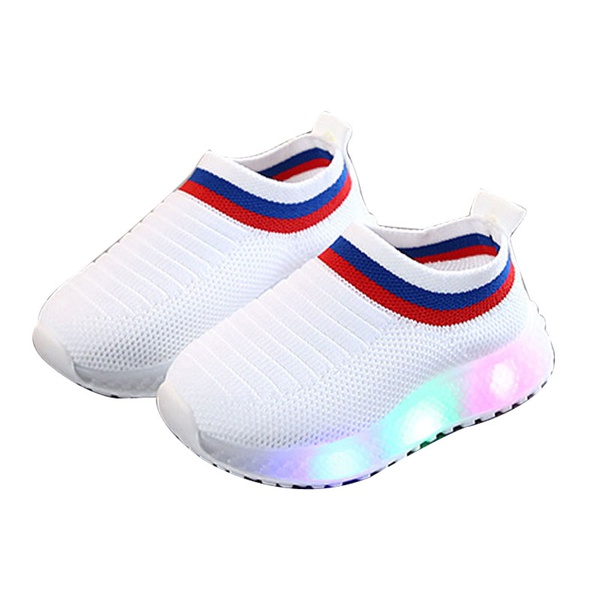 Toddler / Kid Fly- Knitted LED Athletic Shoes