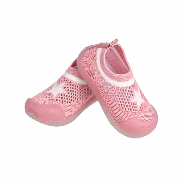 Toddler Breathable Knitted Star Striped Sneakers