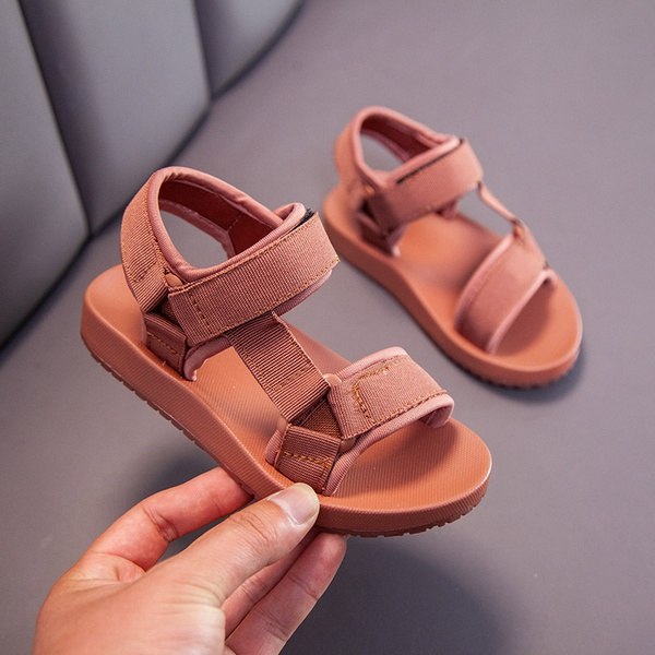 Toddler / Kids Causal Solid Canvas Sandals