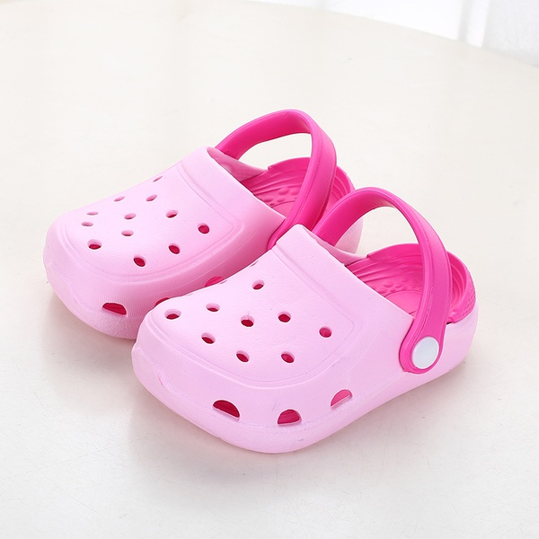 Toddler / Kids Breathable Solid Slippers