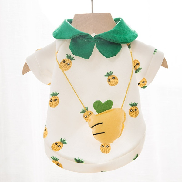 Three-dimensional pineapple backpack apparel