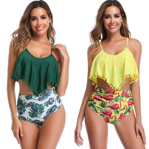 2-piece Flouncy Swimsuit