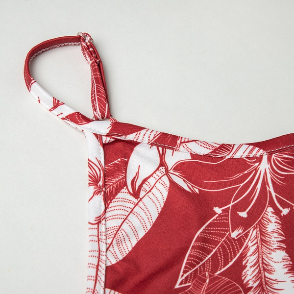 More Festivals casual Floral Cami Red Loungewear