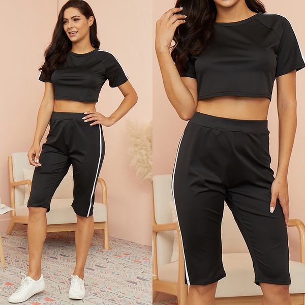2-piece Black active set