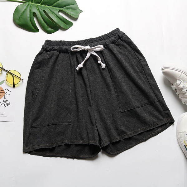 Casual Elastic waistband shorts