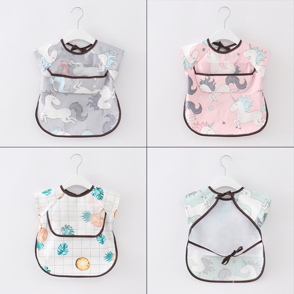 5-pack Adorable Cotton Baby Scarf Bibs Baby Eating Accessory Soft Baby Stuff