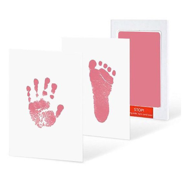 Non-Toxic Baby Hand Inkpad Watermark Infant Souvenirs Casting Clay