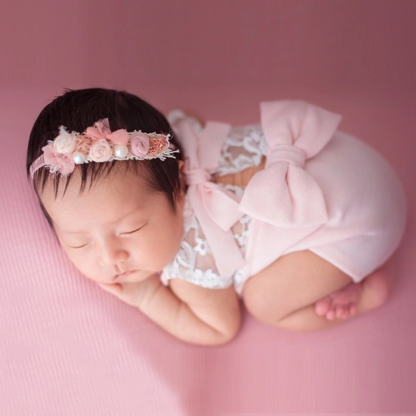 Newborn Photography Props Cute Bowknot photography clothes