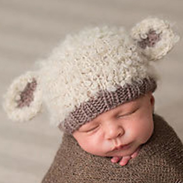 Newborn Photography Prop Knitted Hat