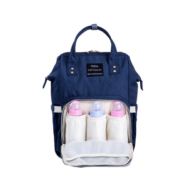 PYETA Fashionable Practical Large Capacity Diaper Bag Backpack Oxford Cloth
