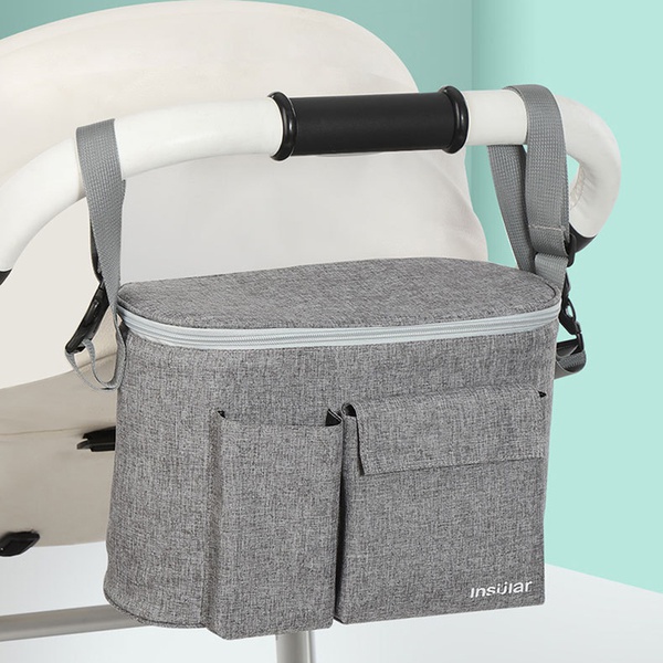 Baby Stroller Bag Large Capacity Diaper Bags Outdoor Hanging Carriage Mommy Bag
