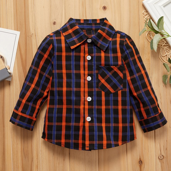 Baby Boy Plaid Shirt