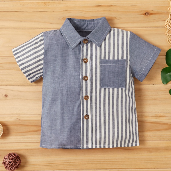 Baby Boy Casual Striped Shirt