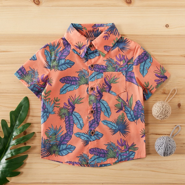 Feather Print Short-sleeve T-shirt