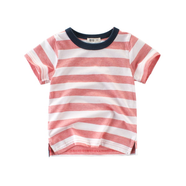 Baby Casual Striped Short-sleeve Tee