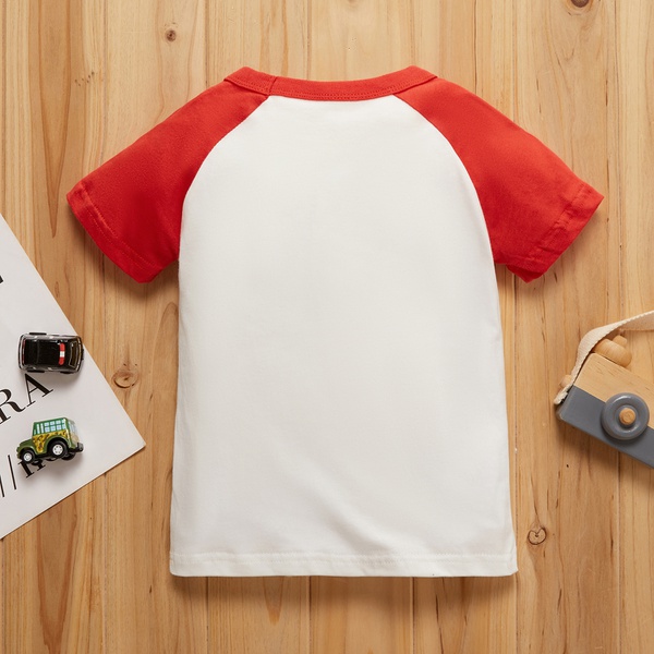 Baby Boy Casual Cartoon Car Short-sleeve Tee