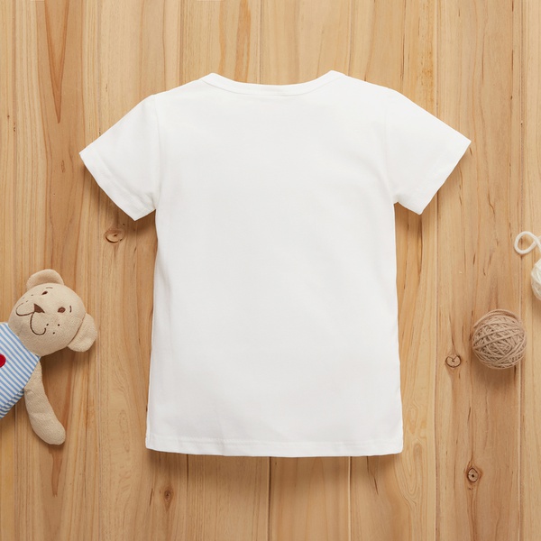 lephant Print Short-sleeve Tee
