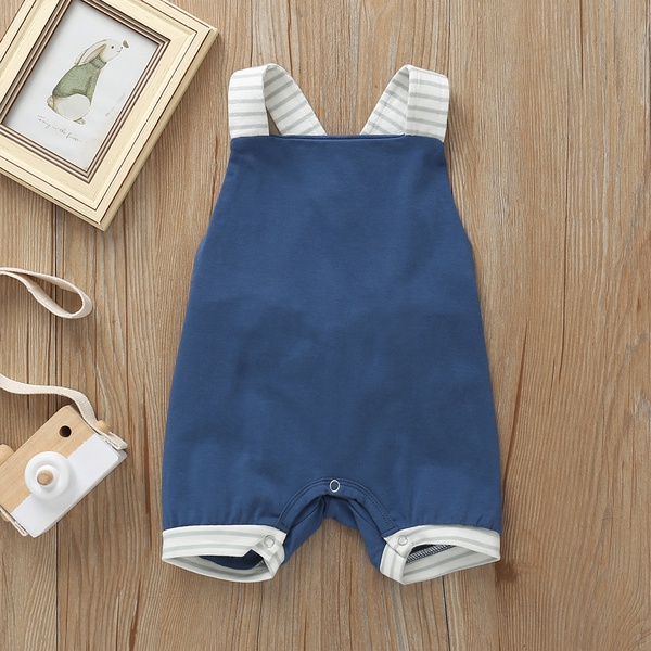 Baby Boy / Girl Denim Style Sleeveless Romper