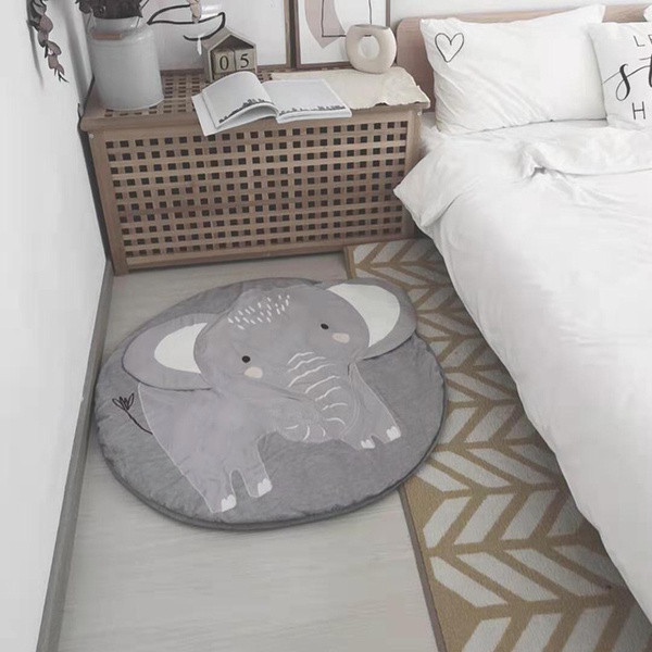 Elephant Design Pattern Baby Play Mat